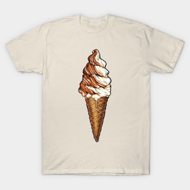 TwistIce Cream T-Shirt by KellyGilleran